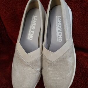 Land's End Beige Comfort Step Shoes